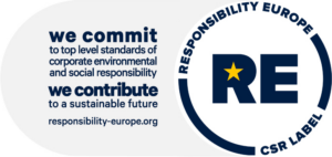 Logo RE - Responsibility Europe CSR Label